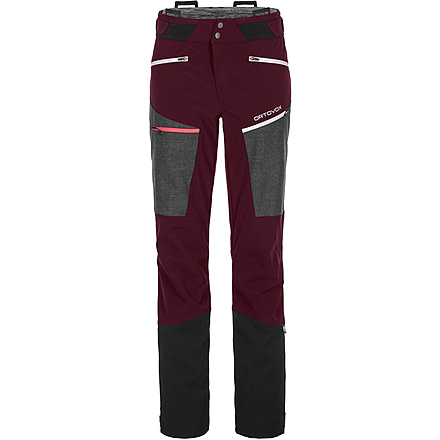 Ortovox Pordoi Pants - Womens, Dark Wine, Small, 6018200012