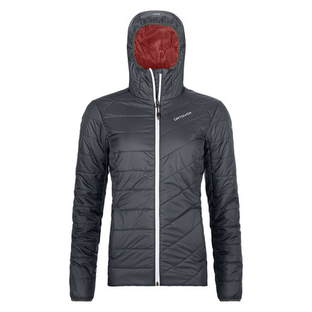Ortovox Swisswool Piz Bernina Jacket - Womens, Black Steel, Large, 6110500024-90501-L