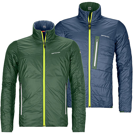 Ortovox Swisswool Piz Boval Jacket - Mens, Green Forest, Small, 6114100031