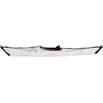 Oru Kayak Bay ST, White/Orange, 12 feet, OKY101-ORA-ST