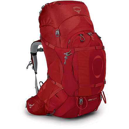 Osprey Ariel Plus 85 Pack - Womens, Carnelian Red, Medium/Large, 10002907