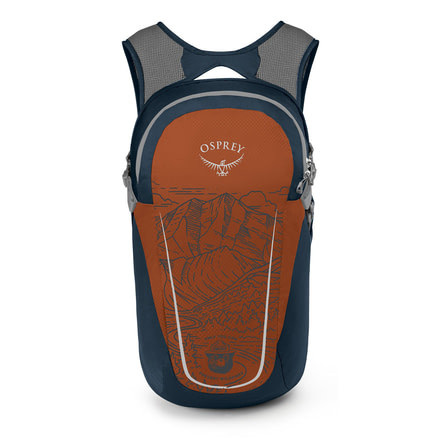 Osprey Daylite Daypack Landmark Project Collaboraiton Smokey the Bear, Orange/Dark Blue, One Size, 10002318