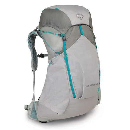Osprey Lumina 45 Pack, Cyan Silver, Medium, 10001546