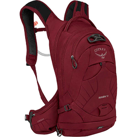 Osprey Raven 10 Pack - Womens, Claret Red, One Size, 10003191