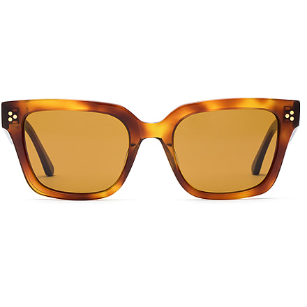 OTIS OSKA Sunglasses, Trans Tortoise Haze/Brown Polar, 54-21-145, 132-2001P