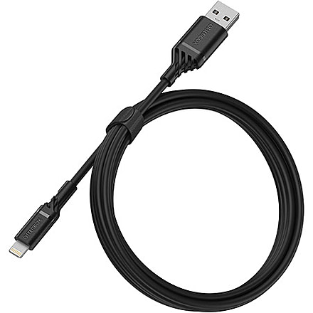 OtterBox Lightning to USB-A Cable 1m, Black/Black, 78-52525