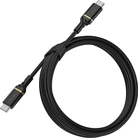 OtterBox USB-C to USB-C Fast Charge Cable 2m, Black/Space Sand, 78-52670