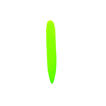 Otter Straight Long Tails, Chartreuse, 5 1/8in, 8/Jar, SLC