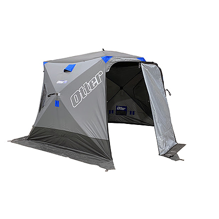Otter VORTEX PRO Lodge Thermal Hub, Full Door, Ice-Lock Anchors, Propane ports, Rod Holders, 139"x138" 48lbs, 201625