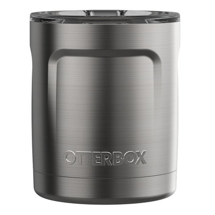 Otterbox Elevation Tumbler w/Closed Lid, Clear Stainless, 10 oz, 77-58719