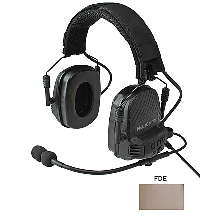 OTTO Engineering NoizeBarrier TAC, Flat Dark Earth, One Size Fits All, V4-11032FD