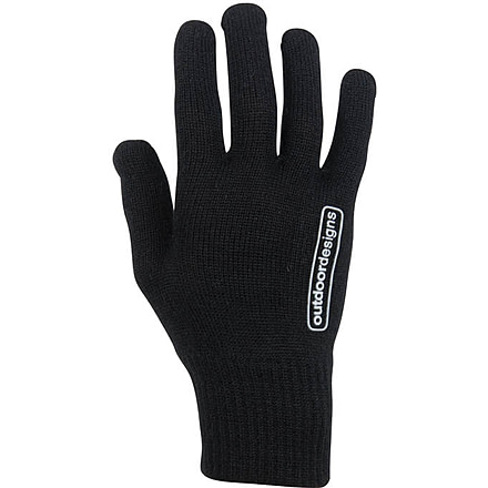 Outdoor Designs Poweron Wool Black Xs DG-496-BLK-XS