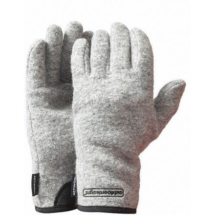 Outdoor Designs Tyrol Wool Glove Charcoal S DG-230-CH-S