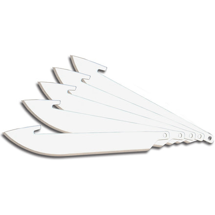 Outdoor Edge Cutlery 6-Razor-Lite Replacement Blades, Metal, One size RR-6