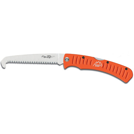 Outdoor Edge Cutlery Flip N' Zip Saw  - 4.5in Blade, Orange, One size FW-45
