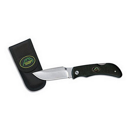 Outdoor Edge Cutlery Grip Lite 3.2in. Blade Knife, Clampack, Black 101962