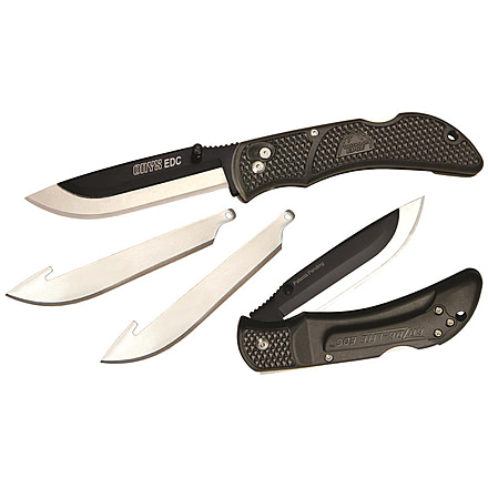 Outdoor Edge Cutlery Onyx EDC Knife, Black OX-10C