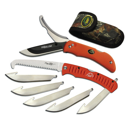 Outdoor Edge Cutlery Razor-Pro/ Saw Combo, Orange ROC-30