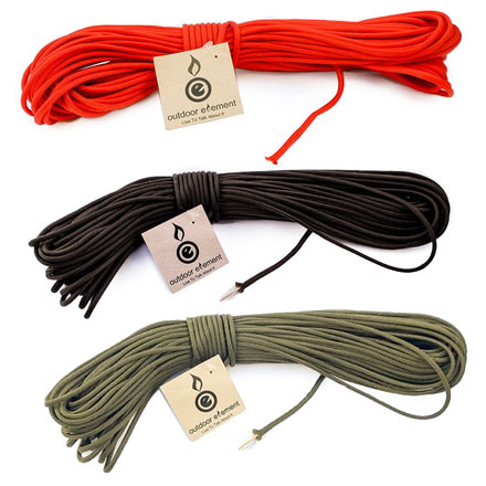 Outdoor Element Fire-Starting Paracord Para100