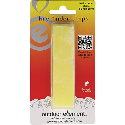 Outdoor Element Fire Tinder Sheets 10-PK, ODEFTS10