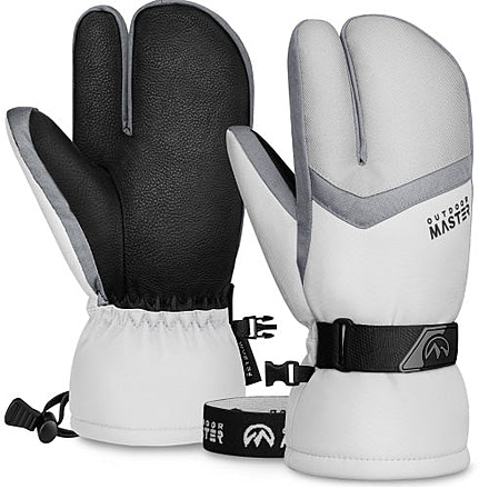 Outdoor Master 3-Finger Snow Gloves, Mens, 3-finger-snow-gloves