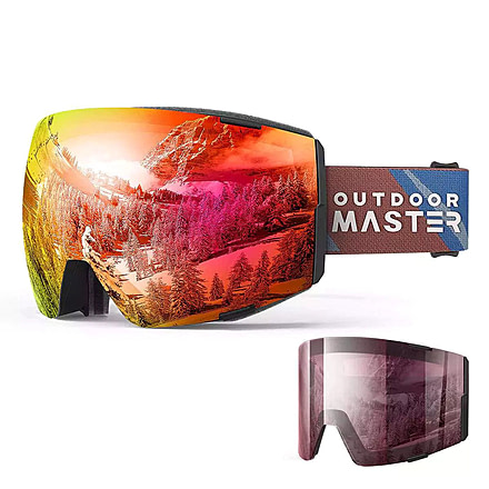 Outdoor Master Eagle Toric Cylindrical Ski Goggle, eagle-ski-goggles