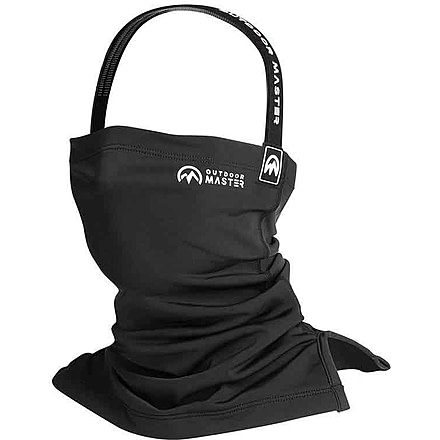 Outdoor Master Neck Gaiter Ski Face Cover, Black, One Size, neck-ski-face-cver-1