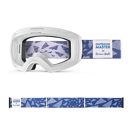 Outdoor Master OM Simon Beck Goggles Frame And Straps, goggles-frame-strap