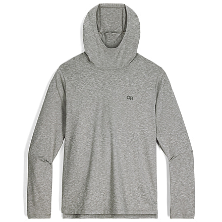 Outdoor Research ActiveIce Spectrum Sun Hoodie - Mens, Grey Heather, Medium, 3223761050-M