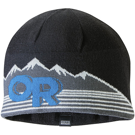 Outdoor Research Advocate Beanie - Men's-Black/Tahoe