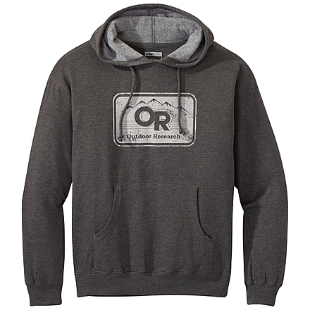 Outdoor Research Advocate Box Hoodie - Mens, Charcoal, Small, 2760760890006
