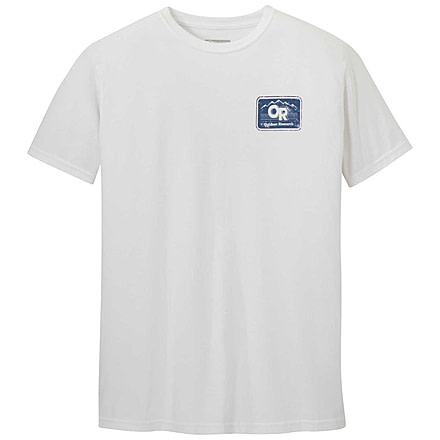 Outdoor Research Advocate Box Short Sleeve Tee - Mens, White, Small, 2760740002006