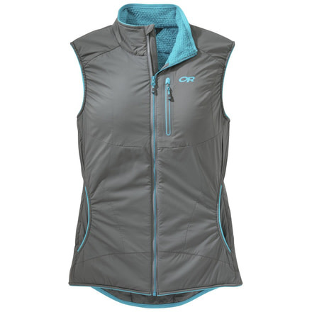 Outdoor Research Ascendant Vest - Women's -Pewter/Typhoon-Large
