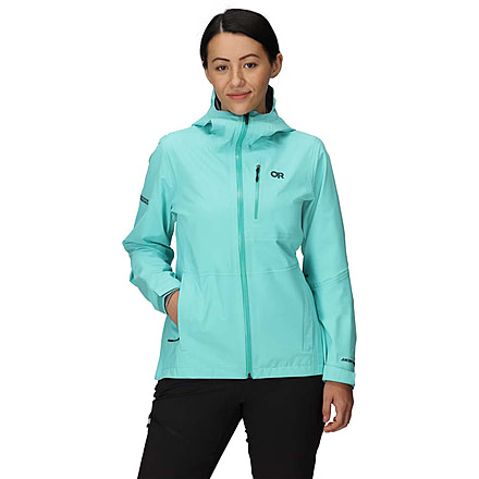 Outdoor Research Aspire 3L Jacket - Womens, Maldives, Small, 3221072856006