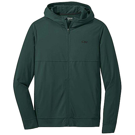 Outdoor Research Baritone Full Zip Hoodie - Mens, Fir, Small, 2775991858006