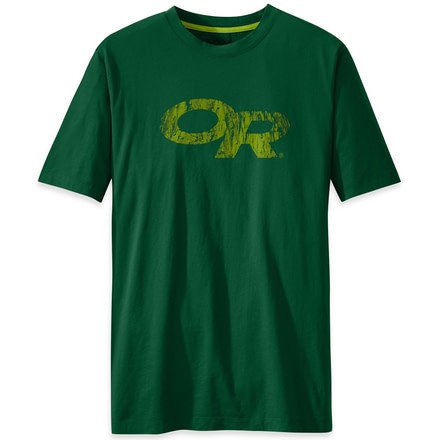 Outdoor Research Bigwall Tee - Mens-Pinon/Lemongrass-Medium