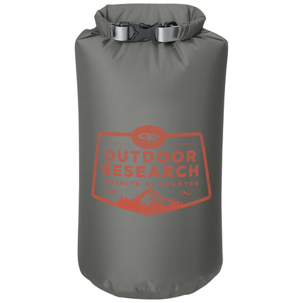Outdoor Research Bowser Dry Sack 10L, Dry Bag, Pewter, One Size 244036-0008222