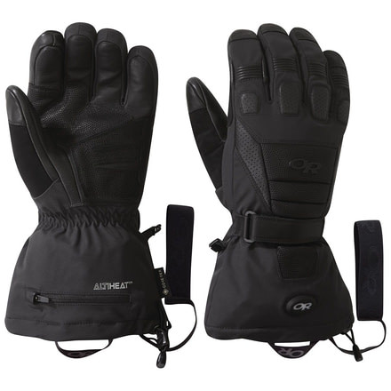 Outdoor Research Capstone Heated Sensor Gloves, Black, Small, 2715420001006