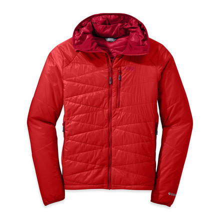 Outdoor Research Cathode Hoody - Men's, Hot Sauce/Agate, Medium, 343956