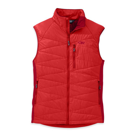 Outdoor Research Cathode Vest - Men's-Hot Sauce/Agate-Large