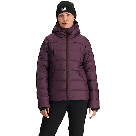 Outdoor Research Coldfront Down Hoodie Jacket - Womens, Amethyst, XL, 2832020307009