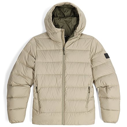 Outdoor Research Coldfront Down Hoodie - Mens, Pro Khaki, Small, 2831882291006