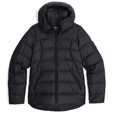 Outdoor Research Coldfront Down Hoodie - Womens, Solid Black, Small, 2832021677006