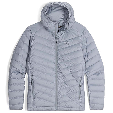Outdoor Research Coldfront LT Down Hoodie - Mens, Slate, Medium, 3005930930007