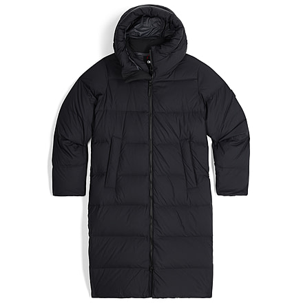 Outdoor Research Coze Down Parka - Womens, Solid Black, Extra Small, 2775891677005