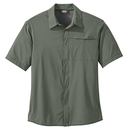 Outdoor Research Demo, Astroman S/S Sun Shirt, Sage Green, L, ASTROMAN-GREEN-L-DEMO