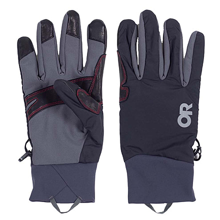 Outdoor Research Deviator Gloves, Black, Large, 3005470001008
