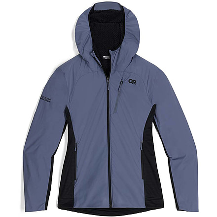 Outdoor Research Deviator Hoodie - Womens, Summit/Black, Medium, 3004742845007