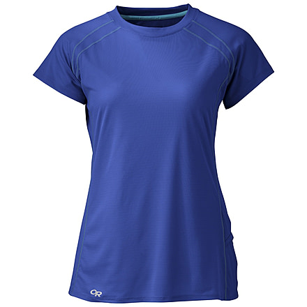 Outdoor Research Echo Short Sleeve Tee - Women's-Baltic/Typhoon-X-Small