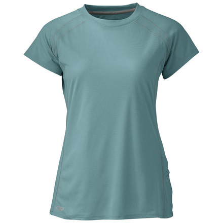 Outdoor Research Echo Short Sleeve Tee - Womens, Seaglass, Medium, 2437091299007